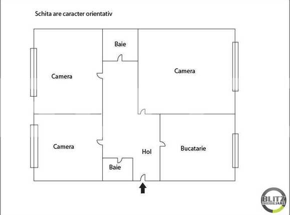 Apartament de vânzare 3 camere Gheorgheni - 13999AV | BLITZ Cluj-Napoca | Poza12