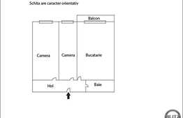 2 camere, 50 mp, decomandat, parcare, boxa subsol, zona Profi