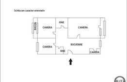 3 camere, 65 mp utili, decomandat, zona strazii Alexandru Vlahuta