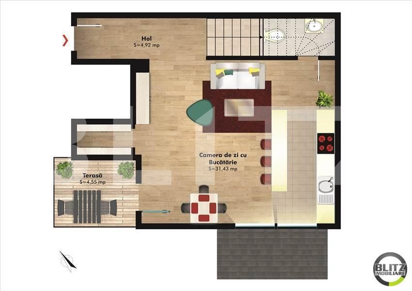 Apartament de vânzare 3 camere Grigorescu - 14017AV | BLITZ Cluj-Napoca | Poza3