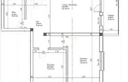 Apartament cu 3 camere, 62.5 mp, etaj intermediar, semifinisat! Zona Ioan Rus!