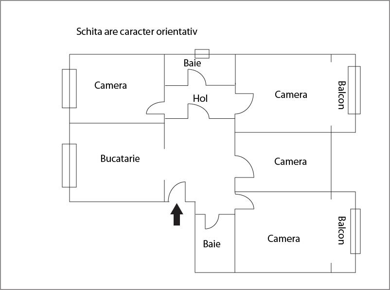Apartament de vânzare 4 camere Marasti - 1403AV | BLITZ Cluj-Napoca | Poza1
