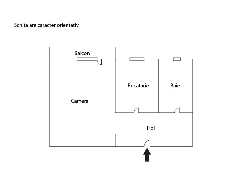 Garsonieră de vânzare Floreşti - 14057AV | BLITZ Cluj-Napoca | Poza1