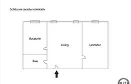 Vanzare mansarda cu 2 camere, 49.10 mp, zona strazii Porii! Parcare!