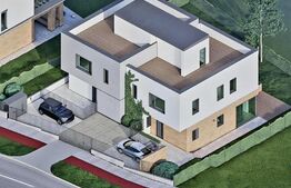 Casa individuala cuplata, 4 camere, suprafata  de 140 mp, situata in Borhanci