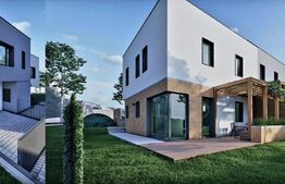 Casa individuala cuplata, 4 camere, suprafata  de 140 mp, situata in Borhanci