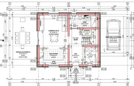 Casa individuala, 4 camere, 112mp utili, 1020 mp teren, panorama, Corusu