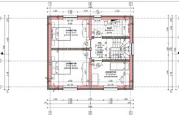 Casa individuala, 4 camere, 112mp utili, 1020 mp teren, panorama, Corusu