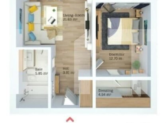 Apartament de vânzare 2 camere Tractorul - 140907AV | BLITZ Brașov | Poza5