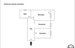 De vanzare 2 camere, 56 mp, etaj intermediar! Zona Cetatii! Parcare cu CF!