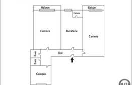 3 camere, 66 mp, decomandat, zona strazii Aurel Vlaicu