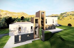 Unitate de duplex, 120 mp utili, 500 mp teren, Voronet