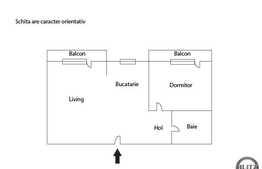 2 camere, 50 mp, decomandat, imobil finalizat in 2016! Parcare! Zona Avram Iancu