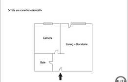 2 camere, 38 mp, semidecomandat, mobilat, zona strazii Oasului!