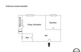 2 camere, 50 mp, balcon de 7 mp, imobil nou, zona strazii Eroilor!