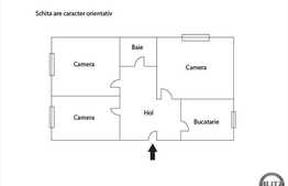 3 camere, 70 mp, decomandat, superfinisat, zona strazii Teleorman