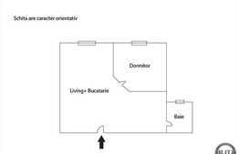 De vanzare 2 camere, 40 mp utili, zona strazii Florilor! Parcare inclusa!