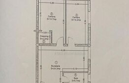 Apartament cu 3 camere, 57 mp, etaj intemediar, bloc nou, zona Vivo