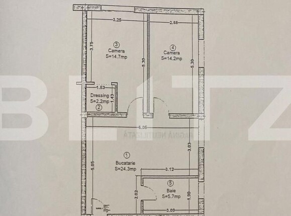 Apartament de vânzare 3 camere Manastur - 141472AV | BLITZ Cluj-Napoca | Poza1