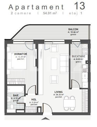 Apartament de vânzare 2 camere Floreşti - 141489AV | BLITZ Cluj-Napoca | Poza2