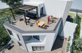 Case cuplate, 5 camere, suprafata utila 110mp, teren aferent 225mp, Floresti