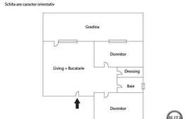 Apartament in vila, 3 camere, 60 mp, terasa, parcare, zona strazii Eugen Ionesco