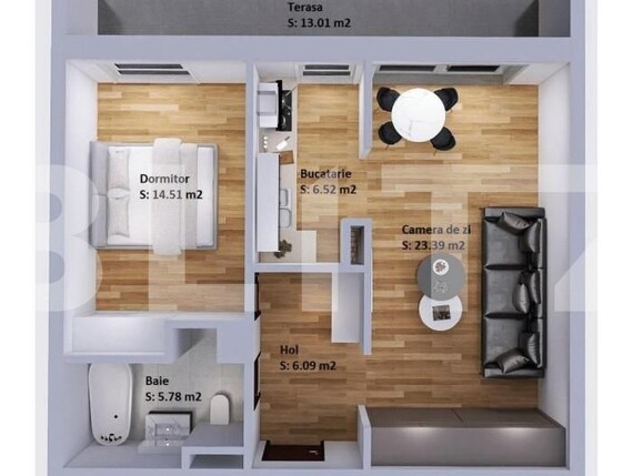 Apartament de vânzare 2 camere Plopilor - 141574AV | BLITZ Cluj-Napoca | Poza4