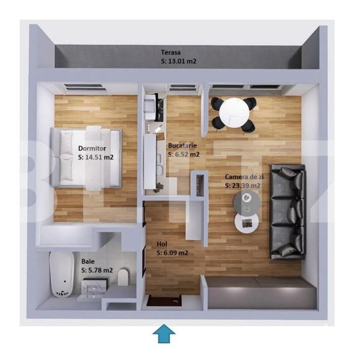 Apartament de vânzare 2 camere Plopilor - 141574AV | BLITZ Cluj-Napoca | Poza4