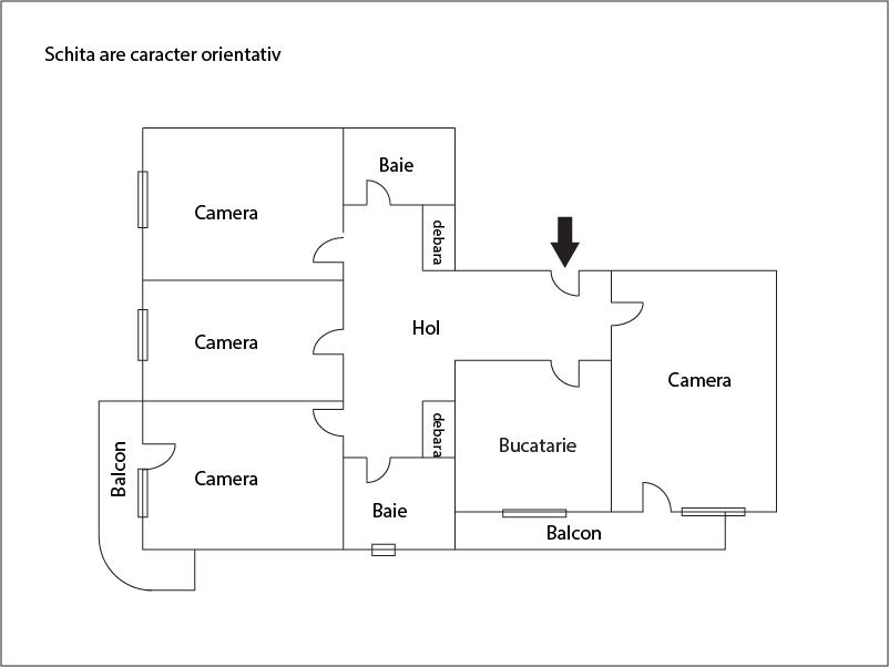 Apartament de vânzare 4 camere Marasti - 14160AV | BLITZ Cluj-Napoca | Poza1