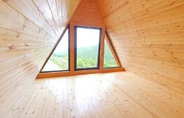 Cabana finisata, 4 camere, 82mp utili, 1500 mp teren, Valea Ierii - Plopi