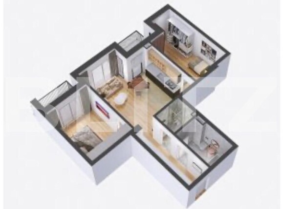 Apartament de vânzare 3 camere Floreşti - 141626AV | BLITZ Cluj-Napoca | Poza10