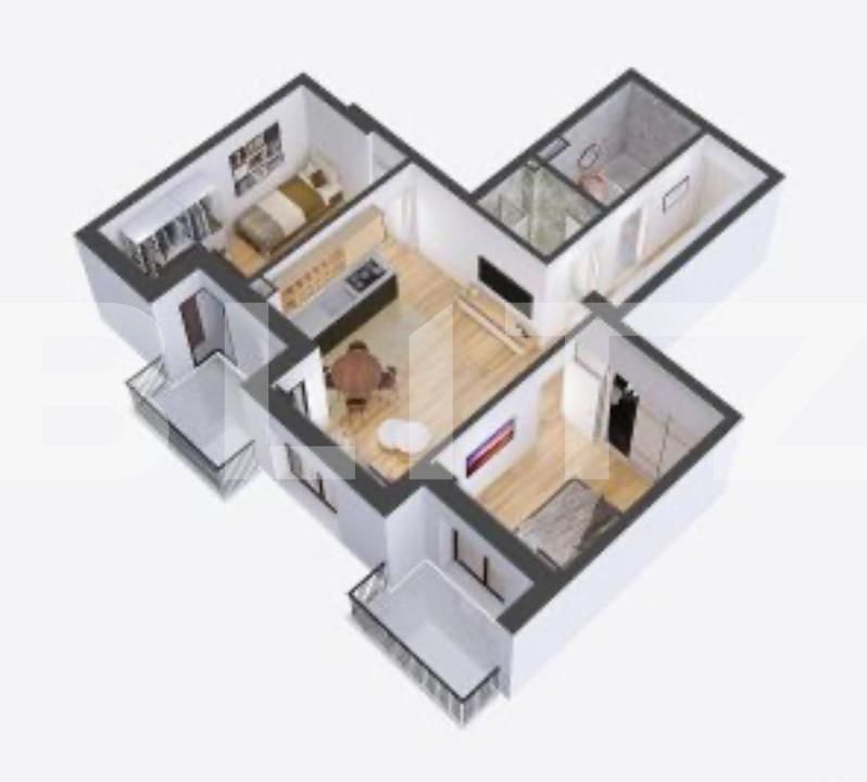 Apartament de vânzare 3 camere Floreşti - 141626AV | BLITZ Cluj-Napoca | Poza11