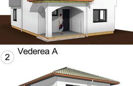 Investitie ! Proiect in executie ! Casa 110 mp utili, teren 460 mp, Dezmir !