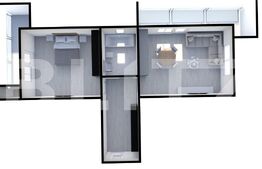 Apartament de 2 camere, parter inalt, in Apahida