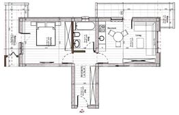 Apartament de 2 camere, parter inalt, in Apahida