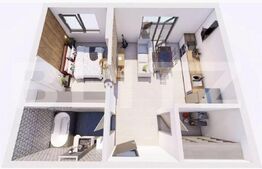 Apartament 2 camere, 45 mp, parcare subterana, Complex Beta