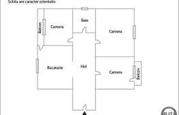 3 camere, decomandat, 91 mp, boxa subsol, zona strazii Nicolae Titulescu