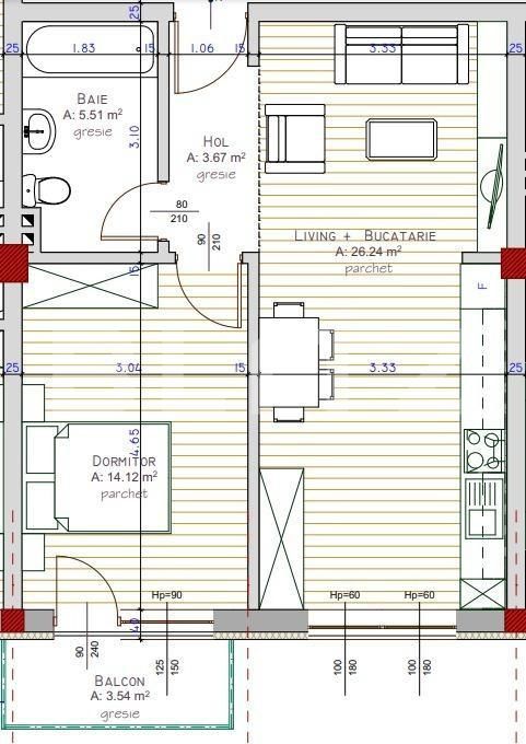 Apartament de vânzare 2 camere Floreşti - 141878AV | BLITZ Cluj-Napoca | Poza14