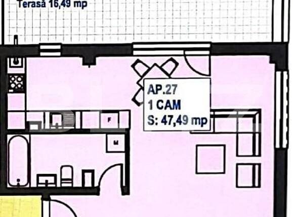 Garsonieră de vânzare Floreşti - 141921AV | BLITZ Cluj-Napoca | Poza2