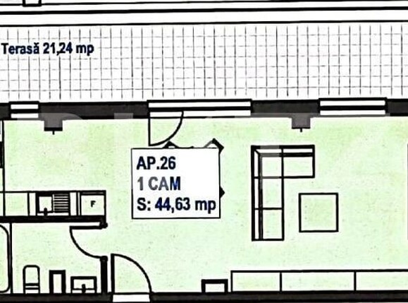 Garsonieră de vânzare Floreşti - 141923AV | BLITZ Cluj-Napoca | Poza2