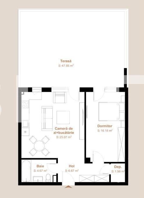 Apartament de vânzare 2 camere Floreşti - 141933AV | BLITZ Cluj-Napoca | Poza1