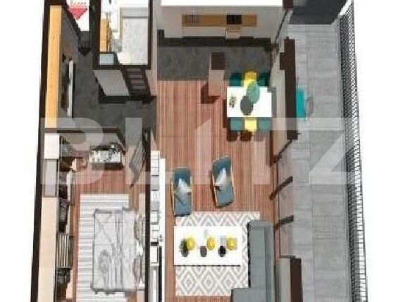 Apartament de vânzare 2 camere Floreşti - 141942AV | BLITZ Cluj-Napoca | Poza1