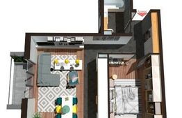 Apartament 2 camere, 55 mp,Finisat, etaj intermediar, zona exclusivista Floresti