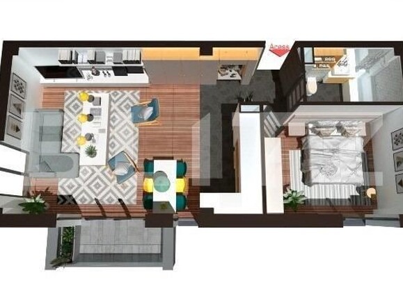 Apartament de vânzare 2 camere Floreşti - 141949AV | BLITZ Cluj-Napoca | Poza5