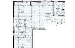 Apartament 3 camere decomandate cu CF, finisat, garaj, 67 mp , zona Teilor