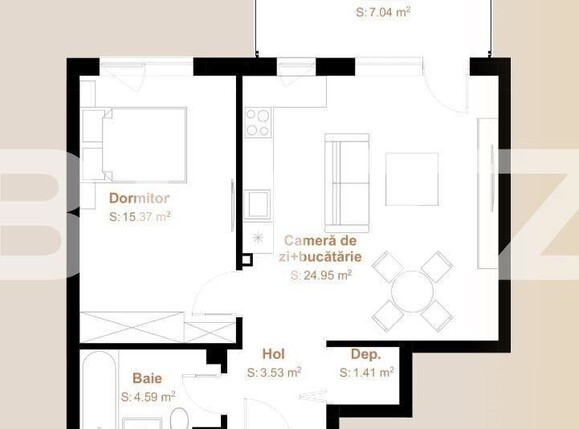 Apartament de vânzare 2 camere Floreşti - 141957AV | BLITZ Cluj-Napoca | Poza8