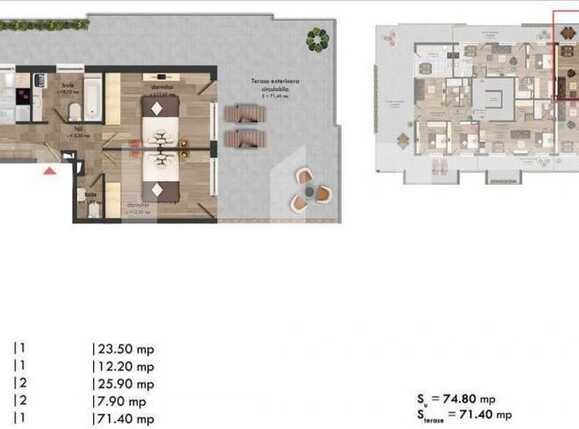 Apartament de vânzare 3 camere Bună Ziua - 14196AV | BLITZ Cluj-Napoca | Poza1