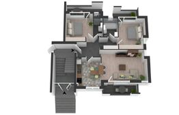 Apartament exclusivist, 3 camere, garaj si boxa, imobil tip vila, Apahida