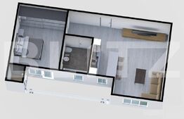 Apartament de 2 camere, 46mp, etaj 2, ansamblu nou, în Apahida!