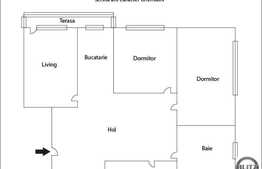 3 camere, 65 mp, decomandat, garaj, zona strazii Aurel Vlaicu!